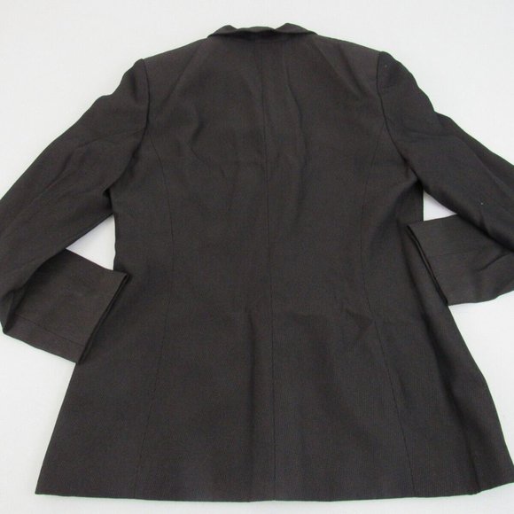 Vintage Le Suit Women SZ 10 Brown 3Piece Suit Jacket Pants Skirt Set PLEASE READ - Picture 3 of 11